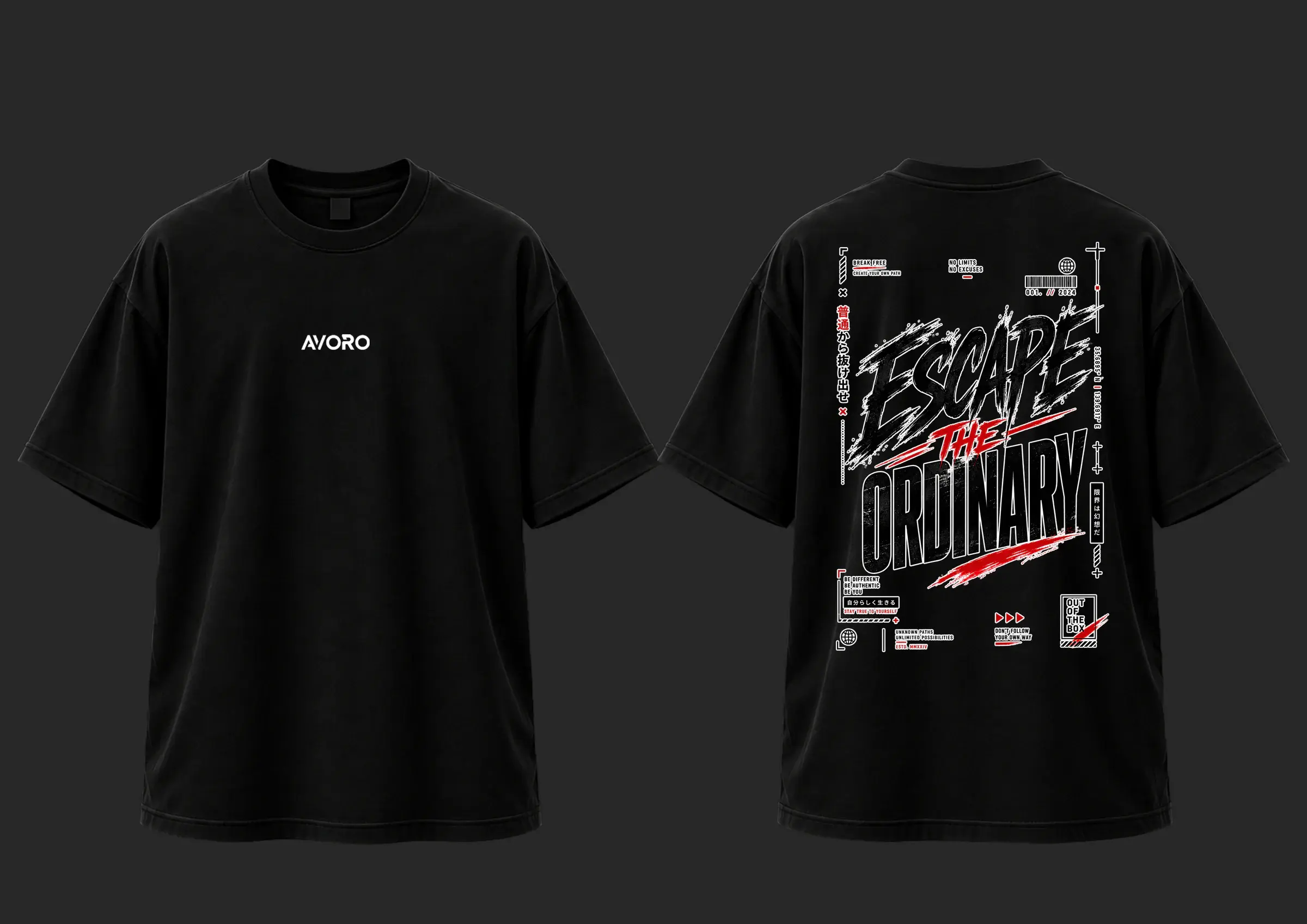 ESCAPE Oversized Tee product image 2
